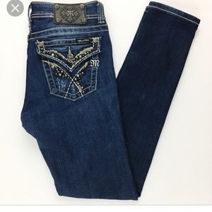 🔥SALE Miss Me Dark Skinny Jeans